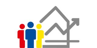 Logo „Hilfe bei Wohnungslosigkeit“